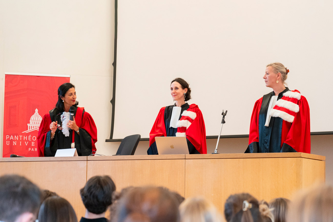 Photo de la cérémonie de remise de diplomes du Collège de droit Promotion 2025
