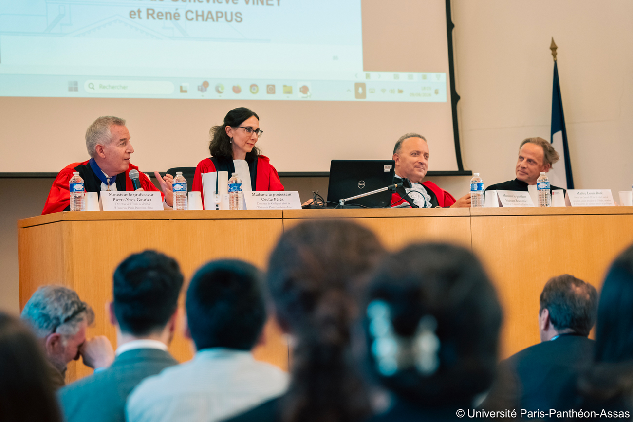 Photo de la rentrée solennelle du Collège et de l’École de droit 2026-2027