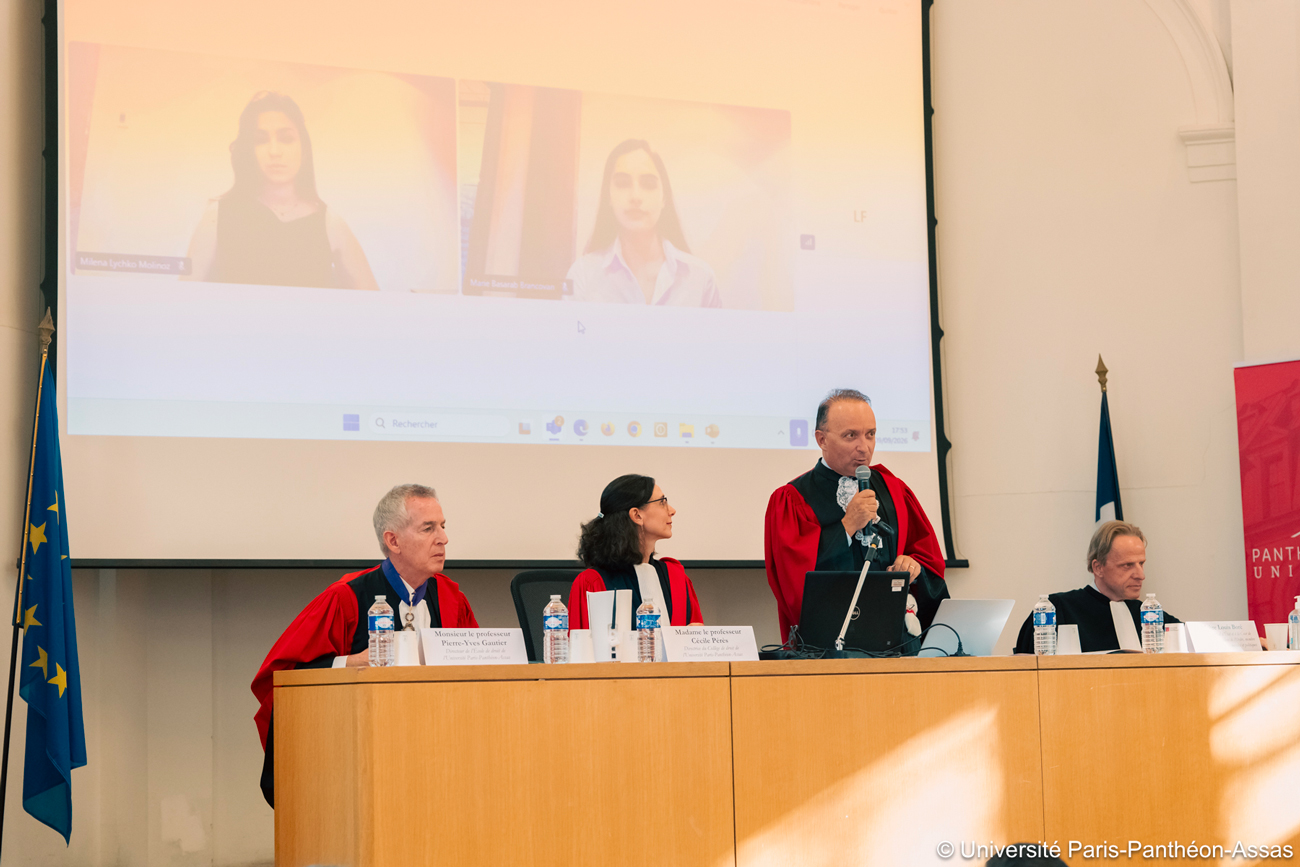 Photo de la rentrée solennelle du Collège et de l’École de droit 2026-2027