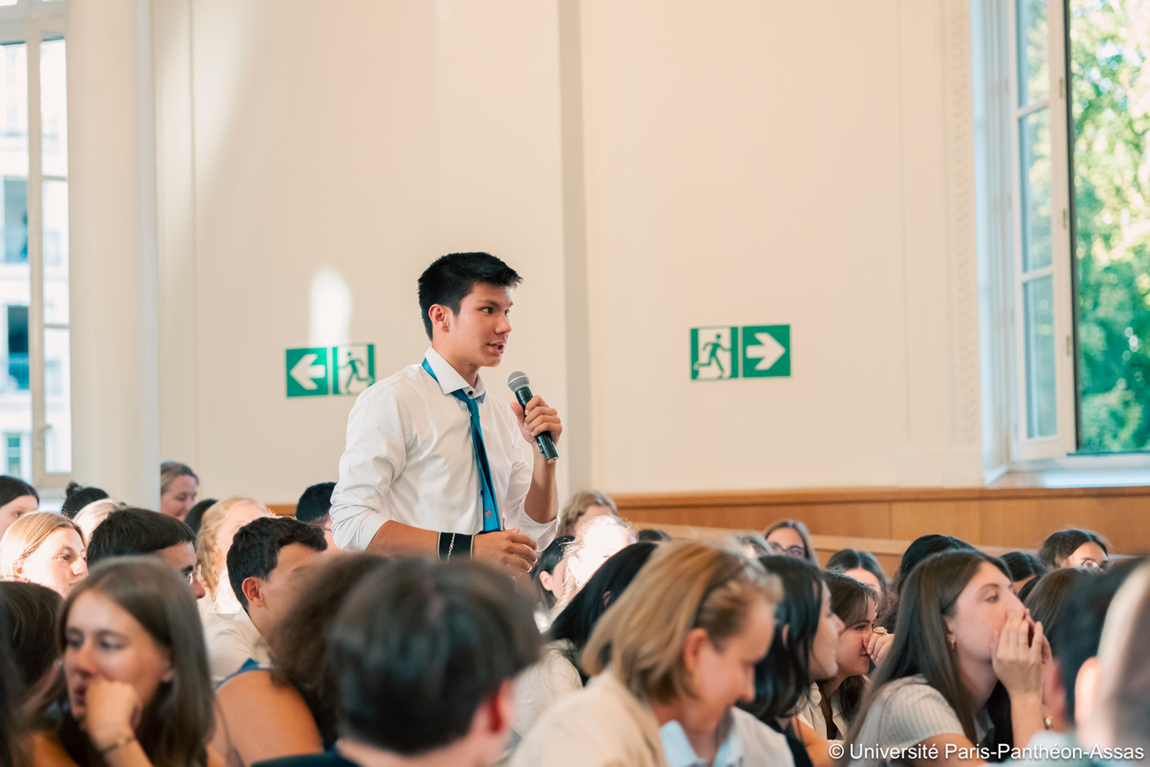 Photo de la rentrée solennelle du Collège et de l’École de droit 2026-2027