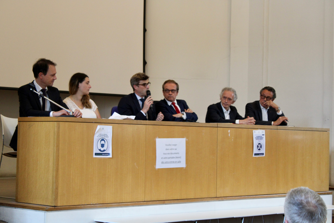 Photo de la table ronde du 8 juin 2023 de l'école de droit