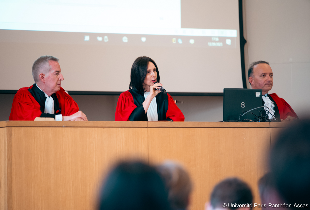 Photo de la Conférence solennelle de rentrée 2023-2024 du Collège de droit et de l'École de droit