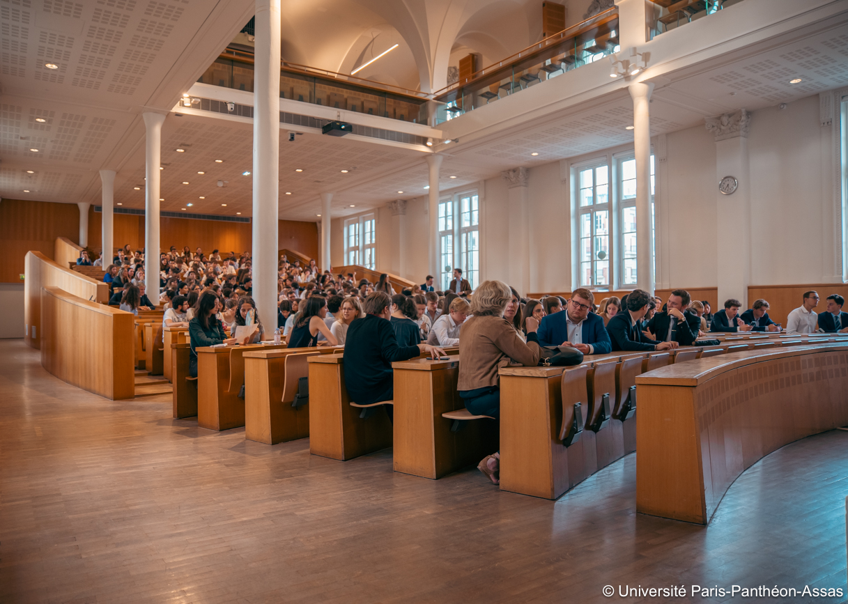 Photo de la Conférence solennelle de rentrée 2023-2024 du Collège de droit et de l'École de droit