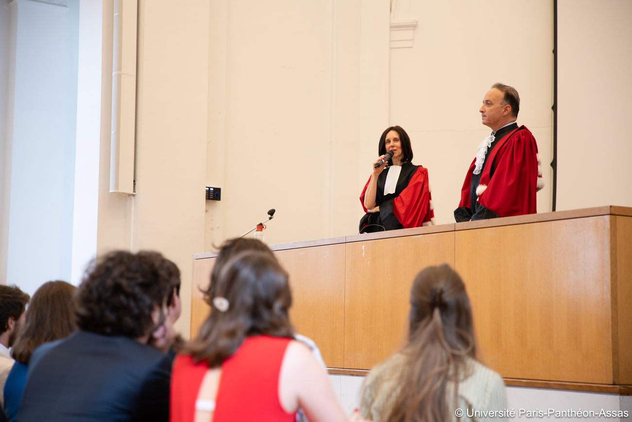 Photo de la Cérémonie de remise des diplômes de la promotion 2023 du Collège de droit