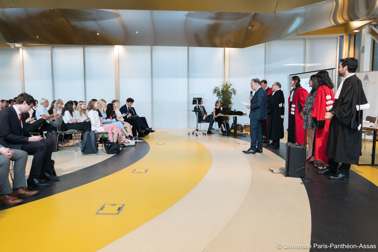 Photo de la finale du Concours de plaidoyers 2023 du collège de droit