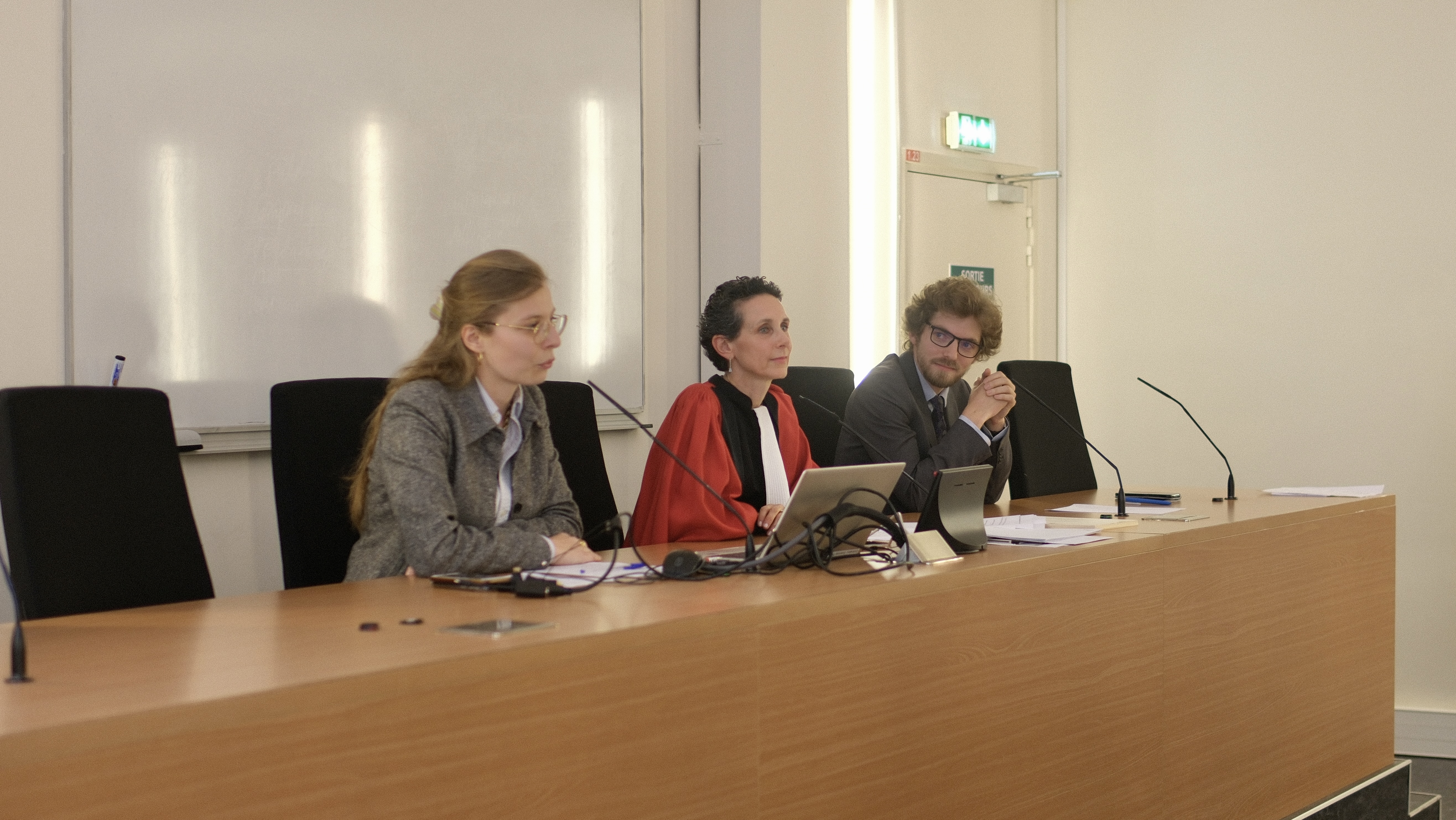 Photo prise lors de la remise des diplômes de la promotion 2024 du Collège de droit