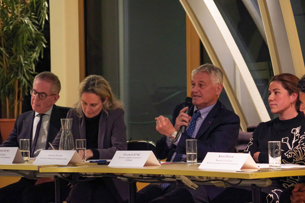 photo de la soirée débat du 26 janvier 2025 de l'Ecole de droit