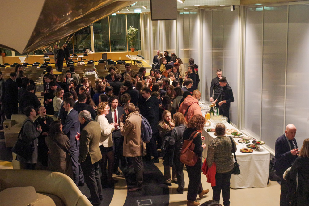 photo de la soirée débat du 26 janvier 2025 de l'Ecole de droit