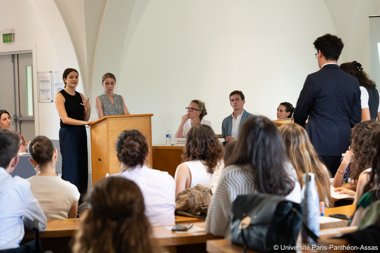 Photo du concours de plaidoyers organisé par le Collège de droit le 23 juin 2025