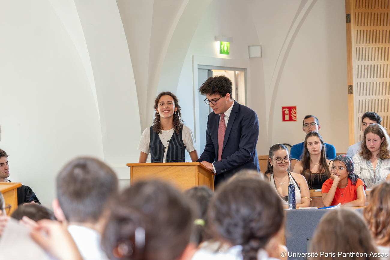 Photo du concours de plaidoyers organisé par le Collège de droit le 23 juin 2025