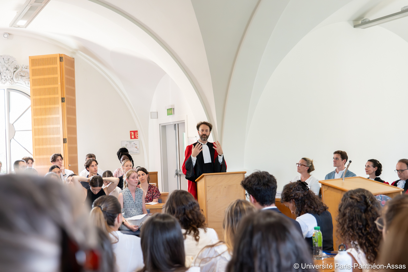 Photo du concours de plaidoyers organisé par le Collège de droit le 23 juin 2025