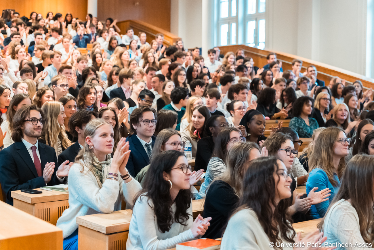 Photo de la rentrée solennelle 2025-2026 du Collège de droit et de l'École de droit