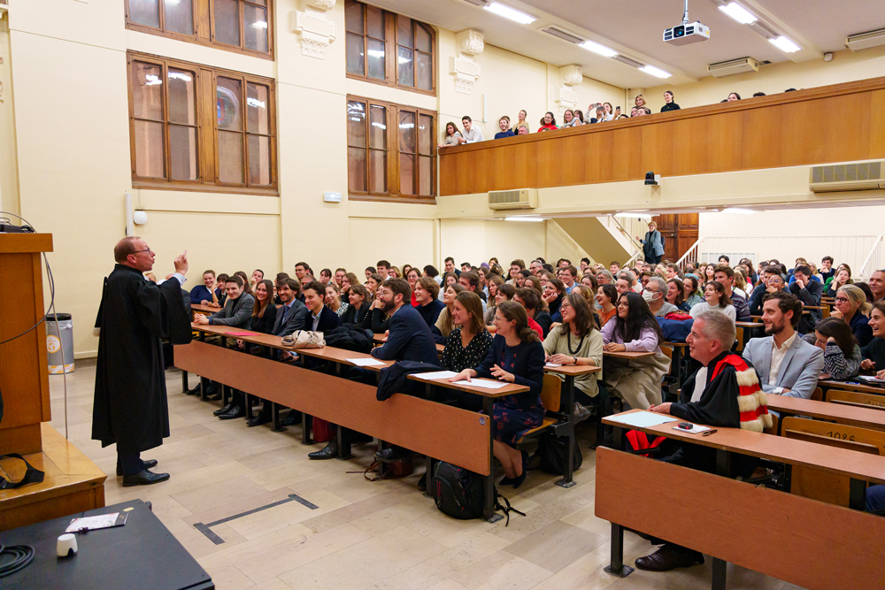 Photo d'ensemble de la nuit du droit 2022