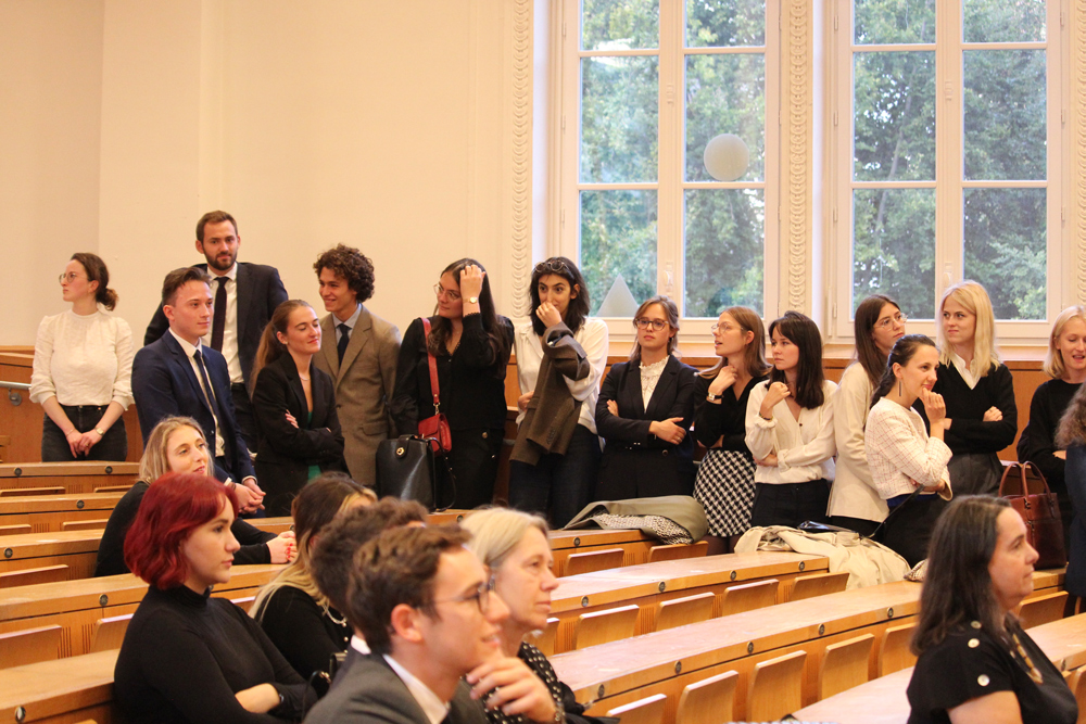 Photo de la remise de diplôme de l'École de droit 2022