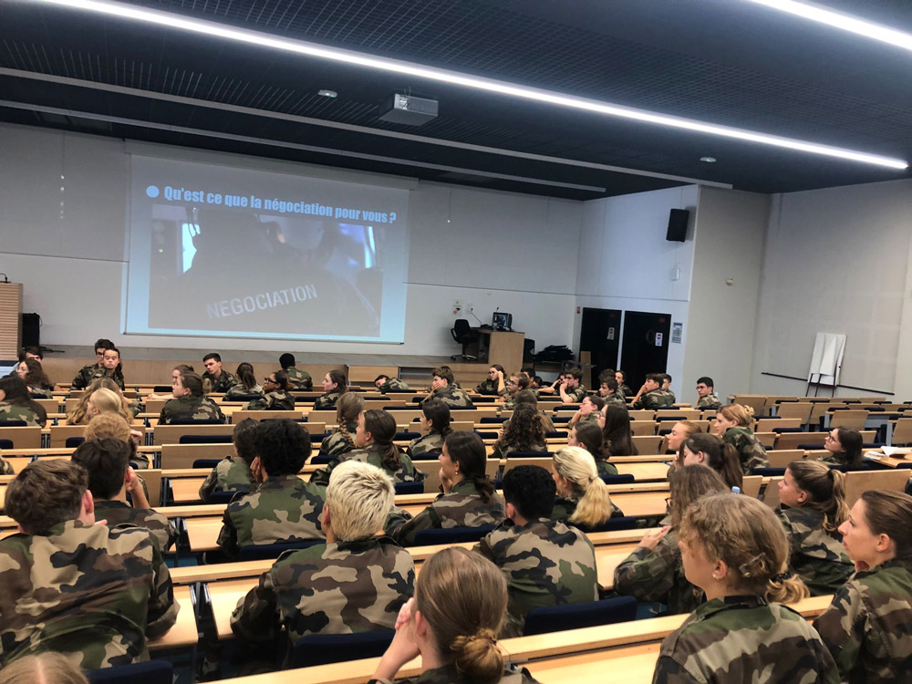 Photo du séminaire d’intégration des étudiants de première année du Collège de droit 2024