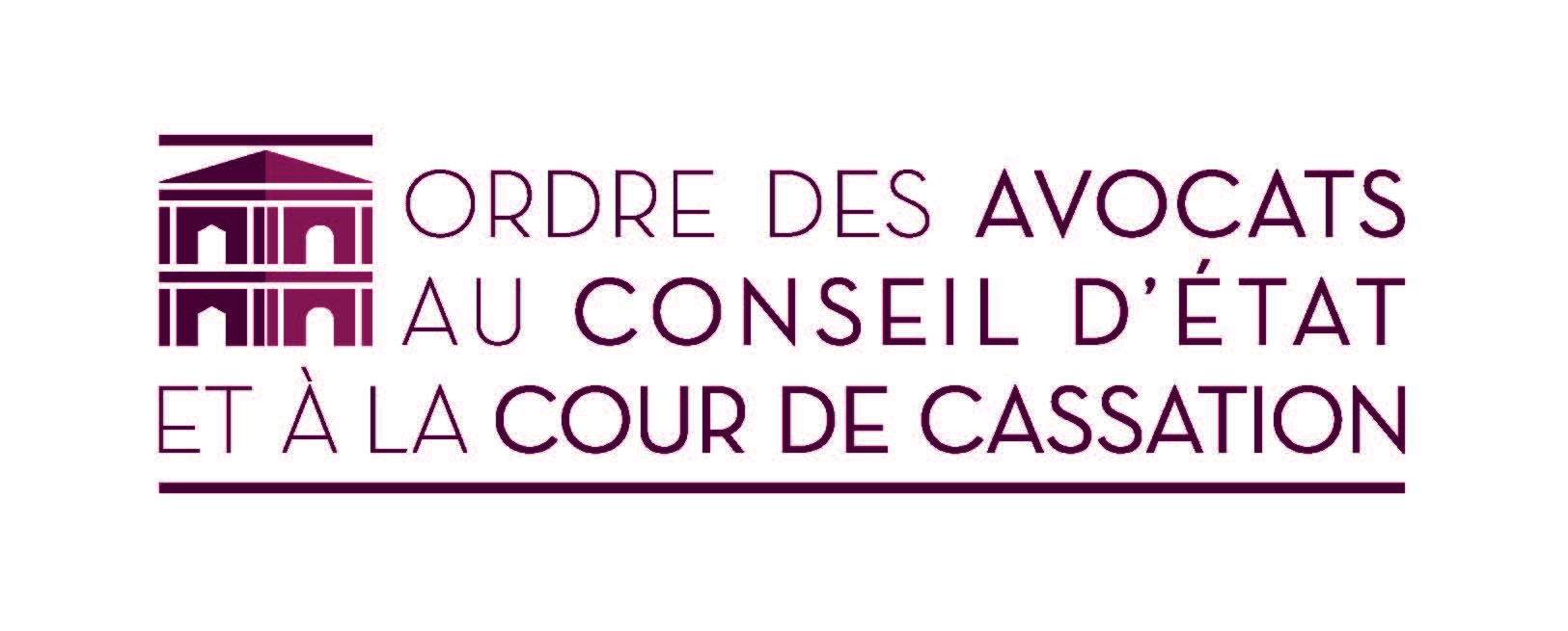 Logo de l'Ordre des avocats au Conseil d'Etat et à la Cour de cassation