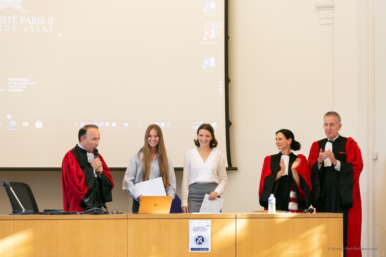 Remise du Prix du Collège de droit 2021-2022