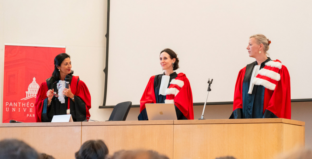 Photo de la cérémonie de remise de diplomes du Collège de droit Promotion 2025