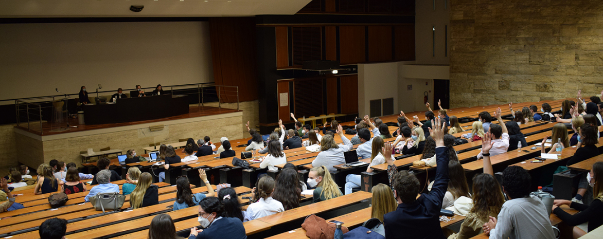 Amphithéâtre master class de l'École de droit Amphithéâtre master class de l'École de droit