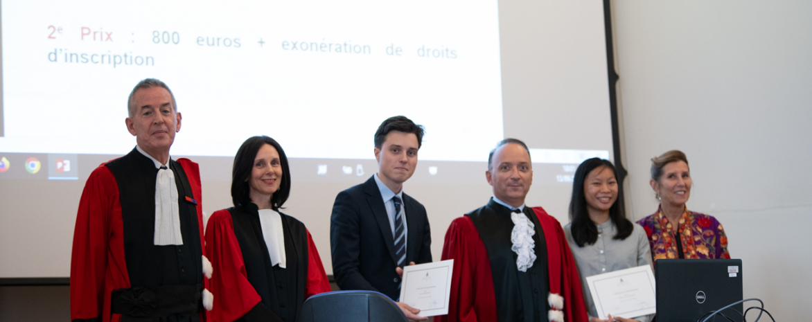 Photo de groupe du Prix 2022-2023 du Collège de Droit