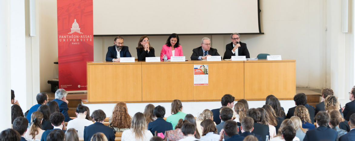 Photo de la table ronde de l'école de droit de juin 2024