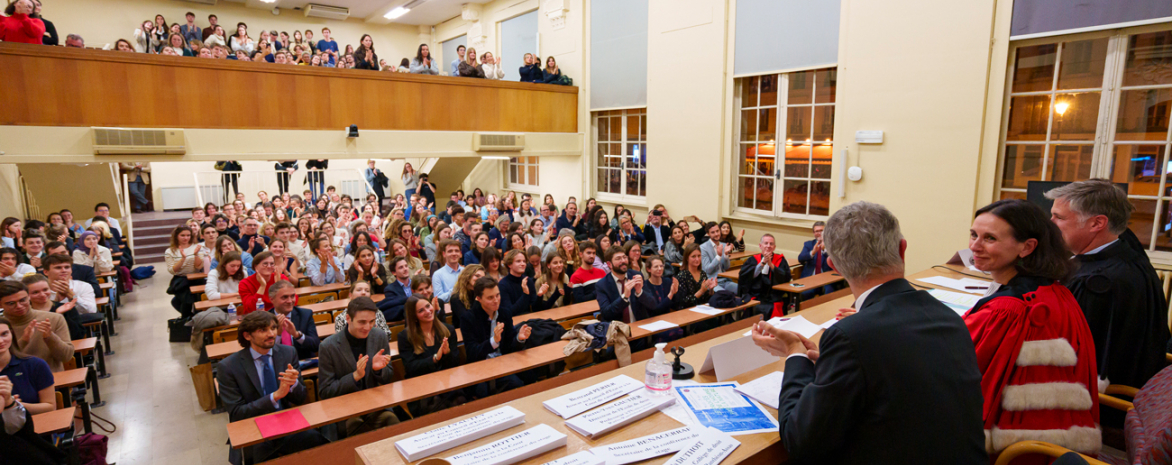 Photo d'ensemble de la nuit du droit 2022