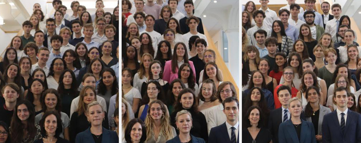 Photo des étudiants du Collège de droit, année 2023-2024