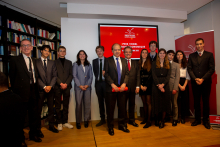 Photo de la Remise du coup de cœur des étudiants lors du Prix Vogel