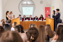 Photo du concours de plaidoyers organisé par le Collège de droit le 23 juin 2025