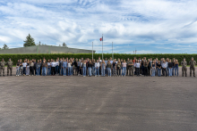 Photo du séminaire d’intégration des étudiants de première année (septembre 2025)