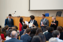 Photo de la Cérémonie de remise des diplômes de la promotion 2023 du Collège de droit