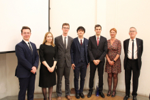 Photo de la remise de diplômes 2023 de l'École de droit