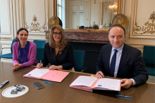 Signature du partenariat entre le Collège de droit et le Conseil supérieur du Notariat