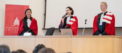 Photo de la cérémonie de remise de diplomes du Collège de droit Promotion 2025