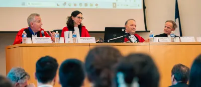 Photo de la rentrée solennelle du Collège et de l’École de droit 2026-2027